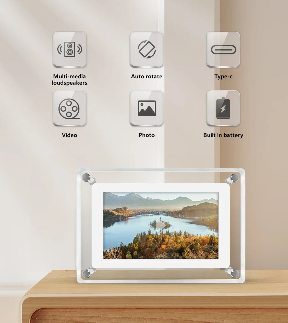 ClearFrame Photo Frame