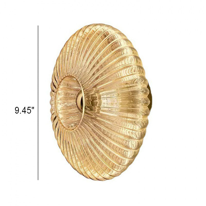 Nordic Vintage Glass Wall Sconce