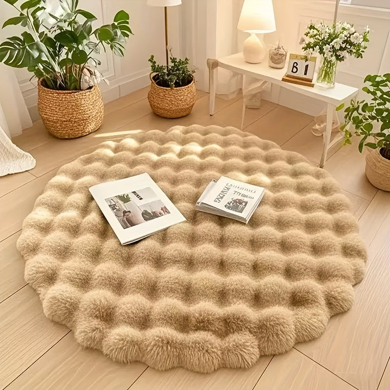 Cloud Comfort Round Bubble Rug