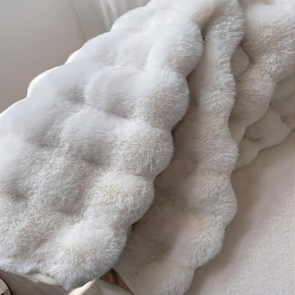 Cloud Comfort Round Bubble Rug