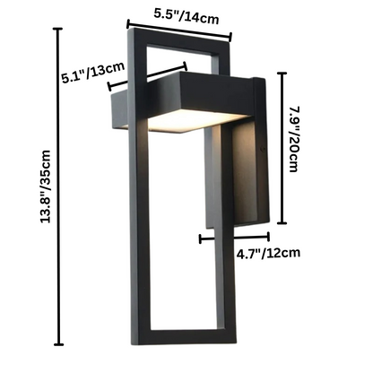 Modern Outdoor Wall Light