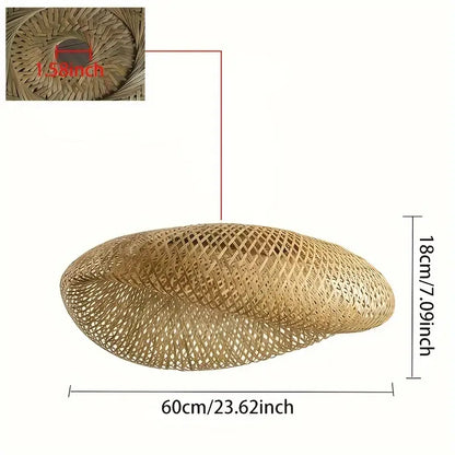 BambooBoho Rattan Pendant