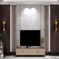 Modern Curl Wall Sconce | Black Metal Indoor Wall Light