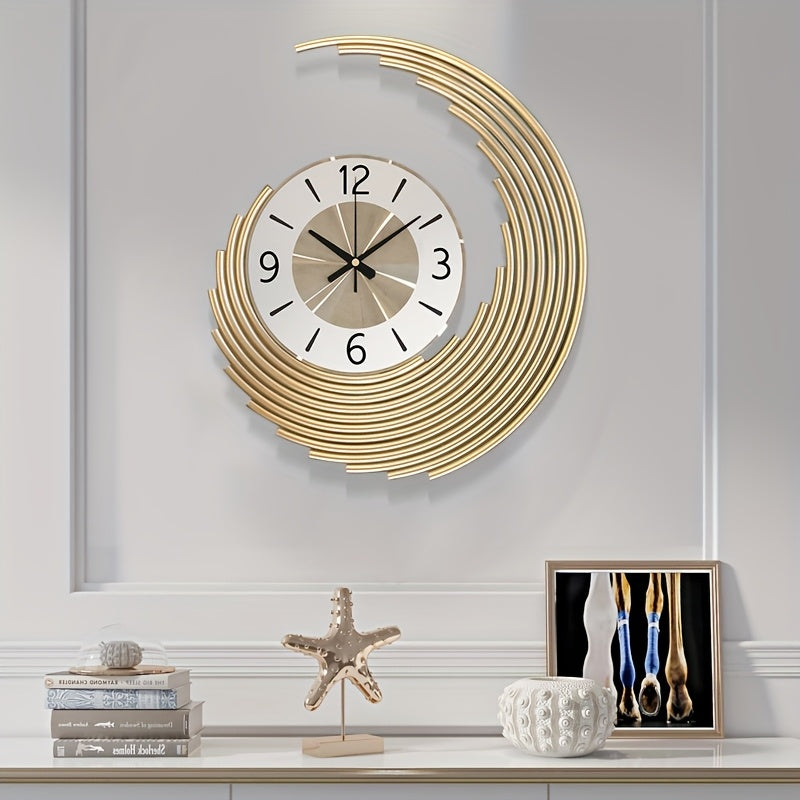 Modern 3D Metal Wall Clock