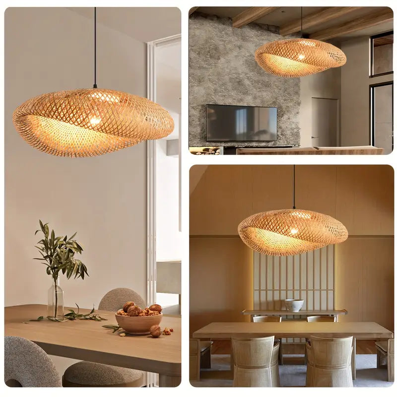 BambooBoho Rattan Pendant