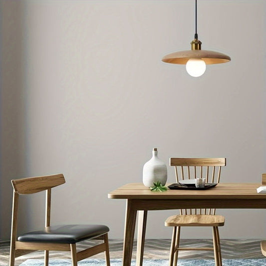 Modern Nordic Solid Wood Pendant Light