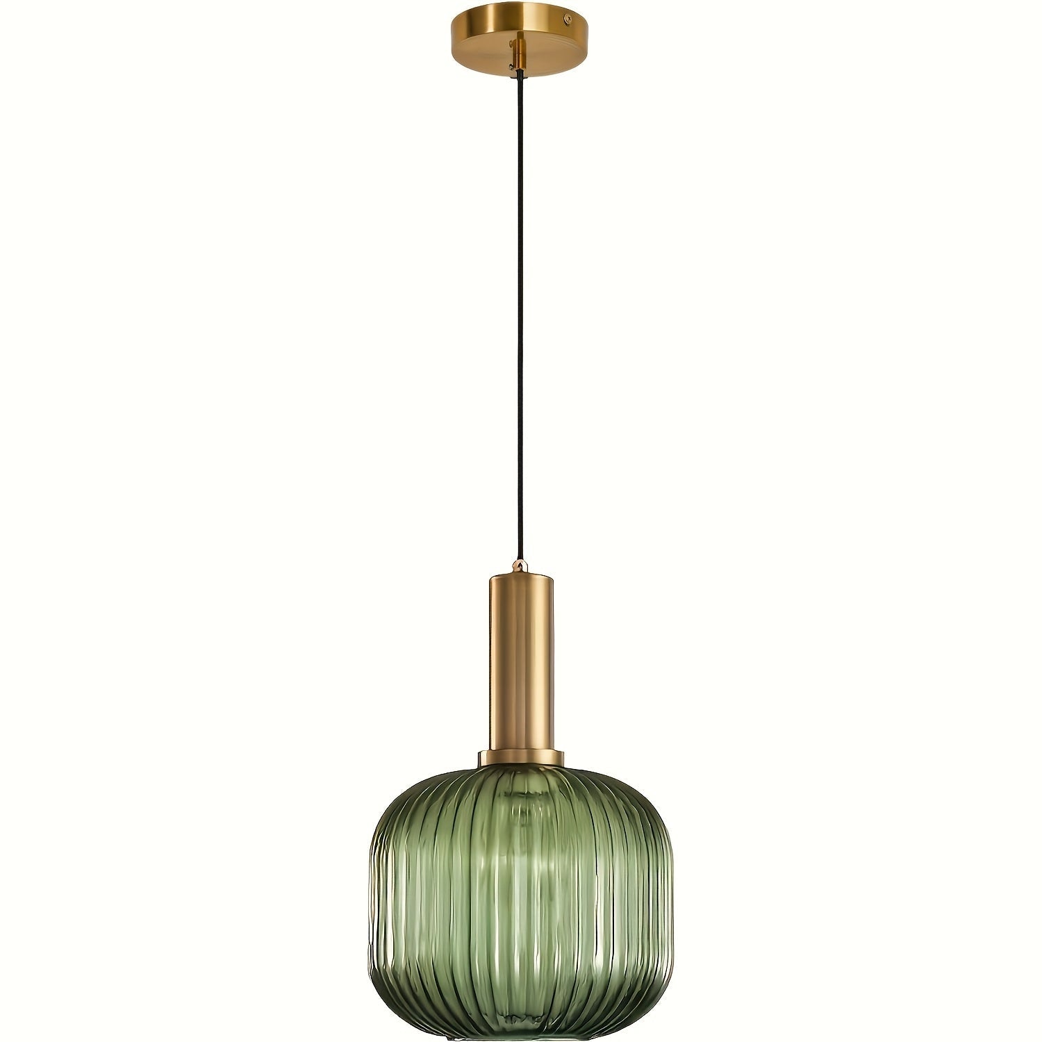 Modern Striped Glass Pendant Light