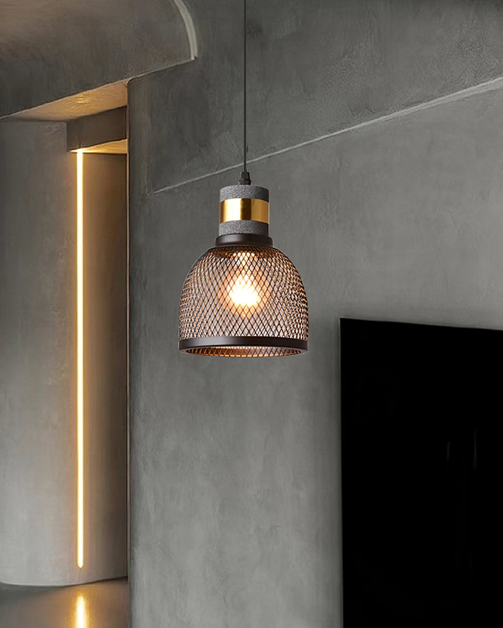 Urban Concrete Pendant Light