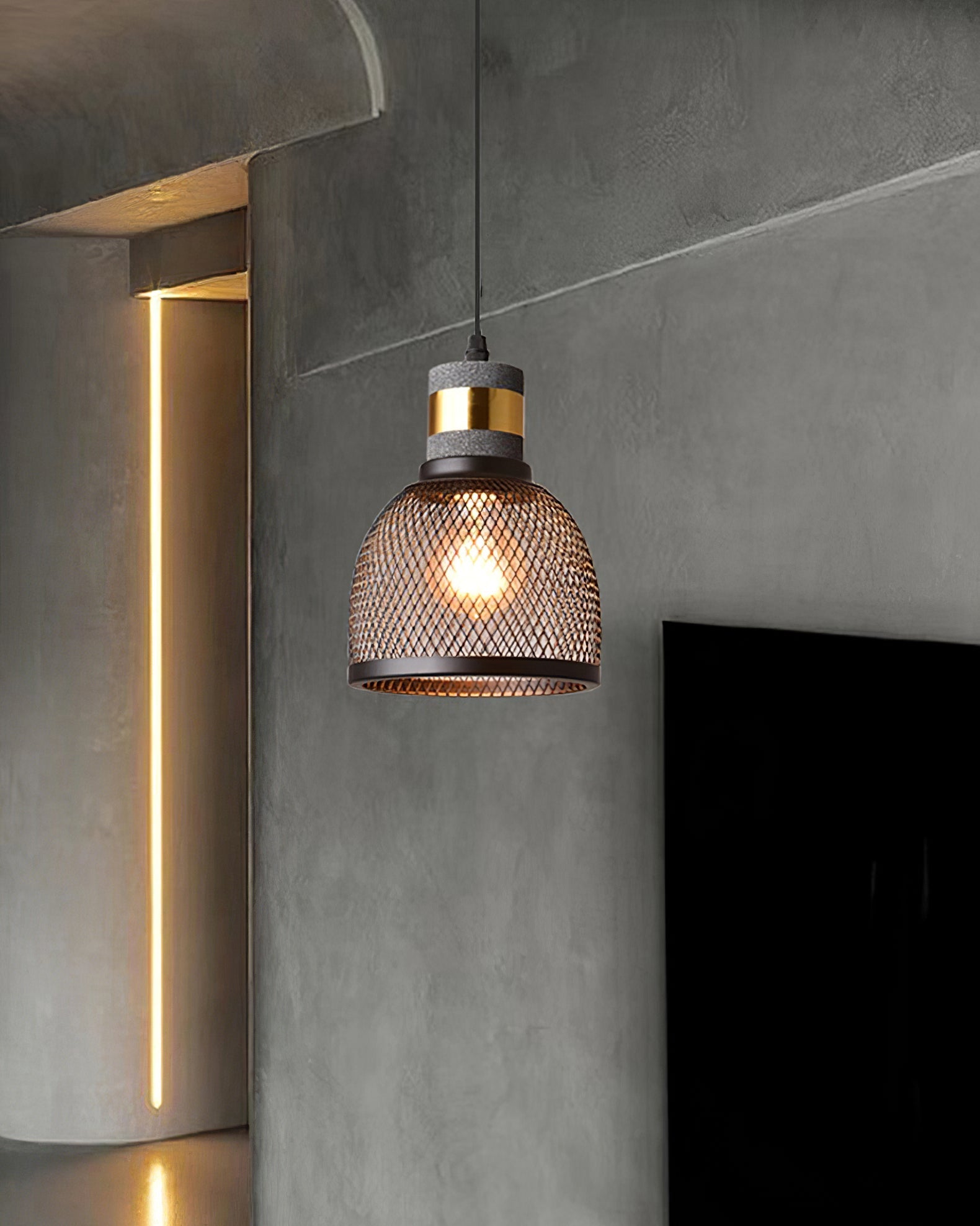 Urban Concrete Pendant Light