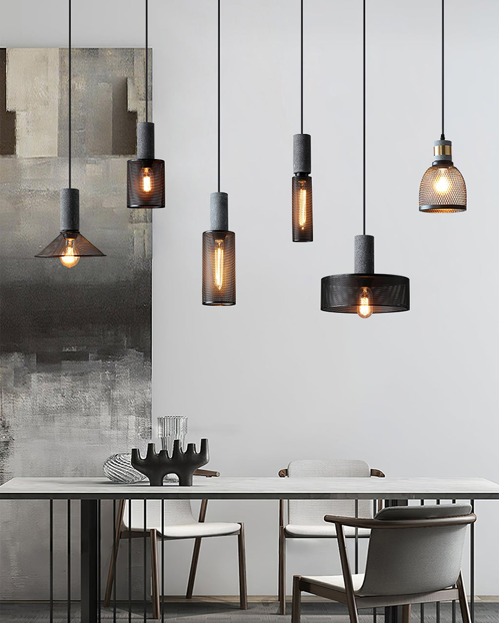 Urban Concrete Pendant Light