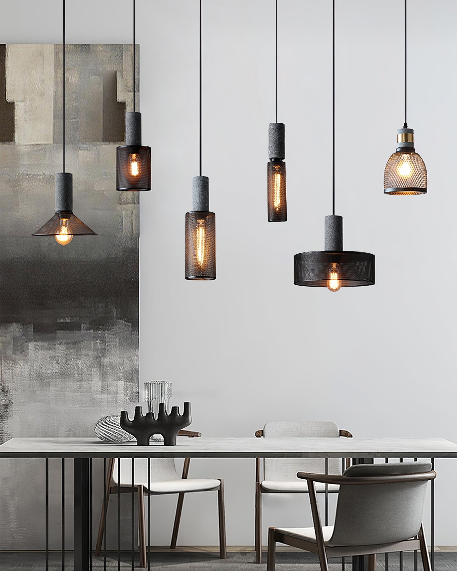 Urban Concrete Pendant Light