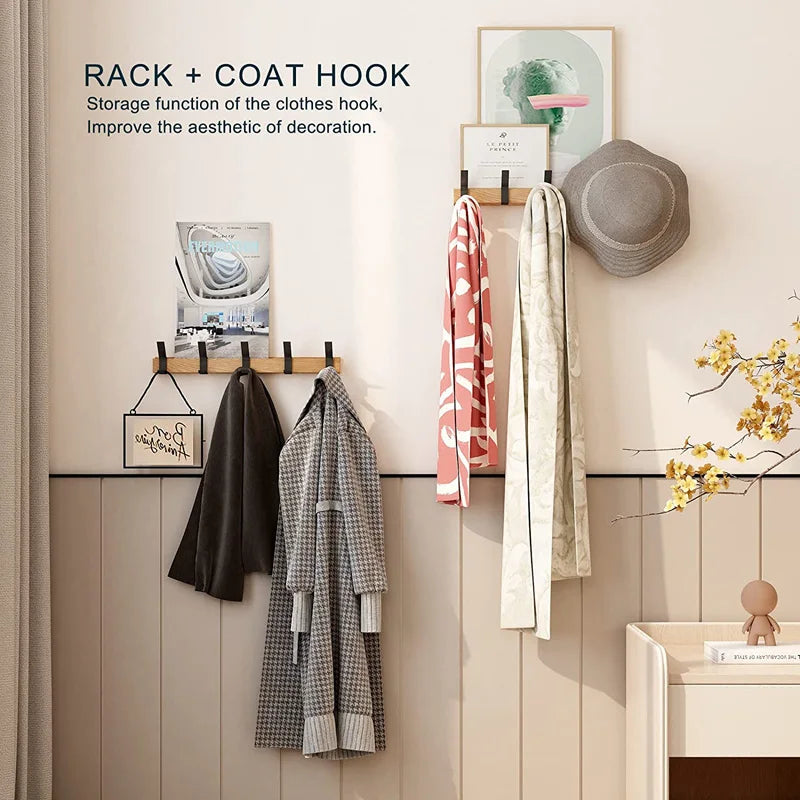 Nordic Wall-Mounted Coat Rack