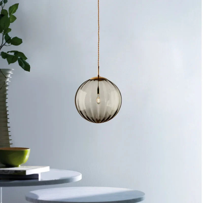 Modern Glass Ball Pendant Light