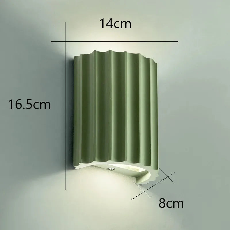 Nordic Modern Resin Wall Lamp