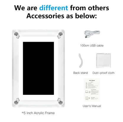 ClearFrame Photo Frame