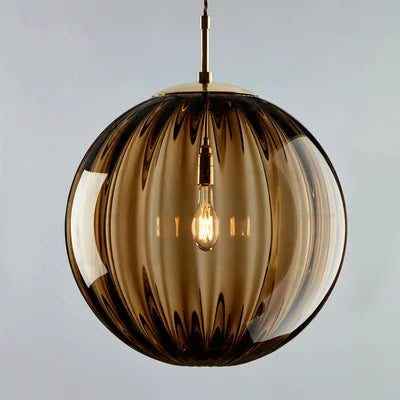 Modern Glass Ball Pendant Light