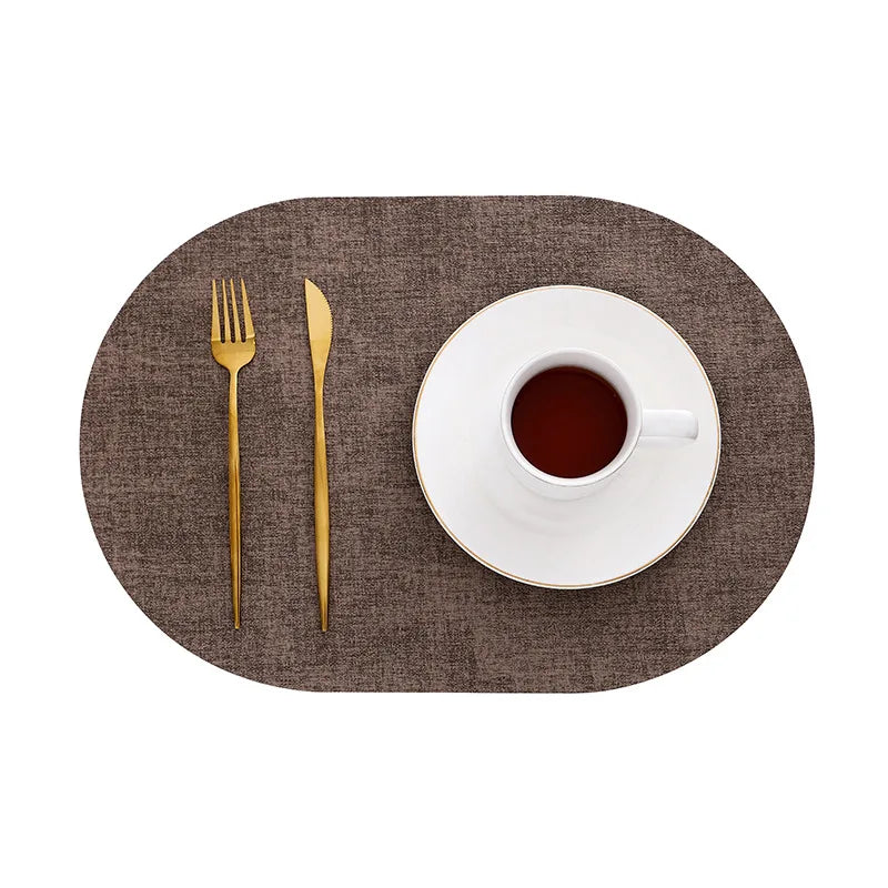 LinoMat Leather Placemats