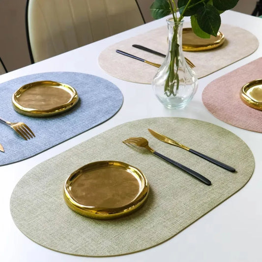 LinoMat Leather Placemats