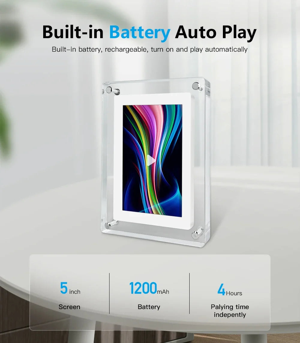 ClearFrame Photo Frame