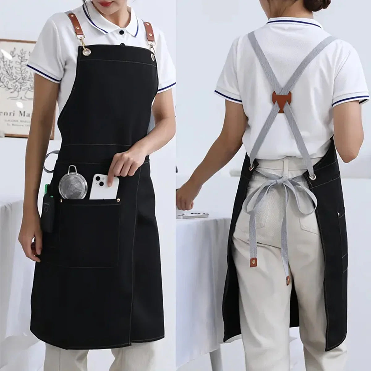 WorkEase Canvas Apron