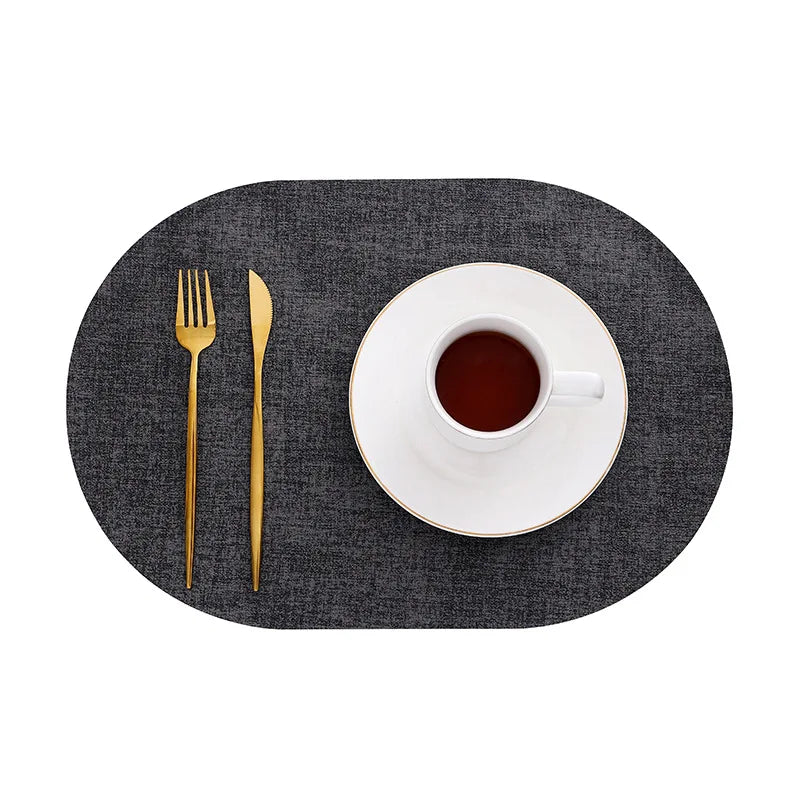 LinoMat Leather Placemats