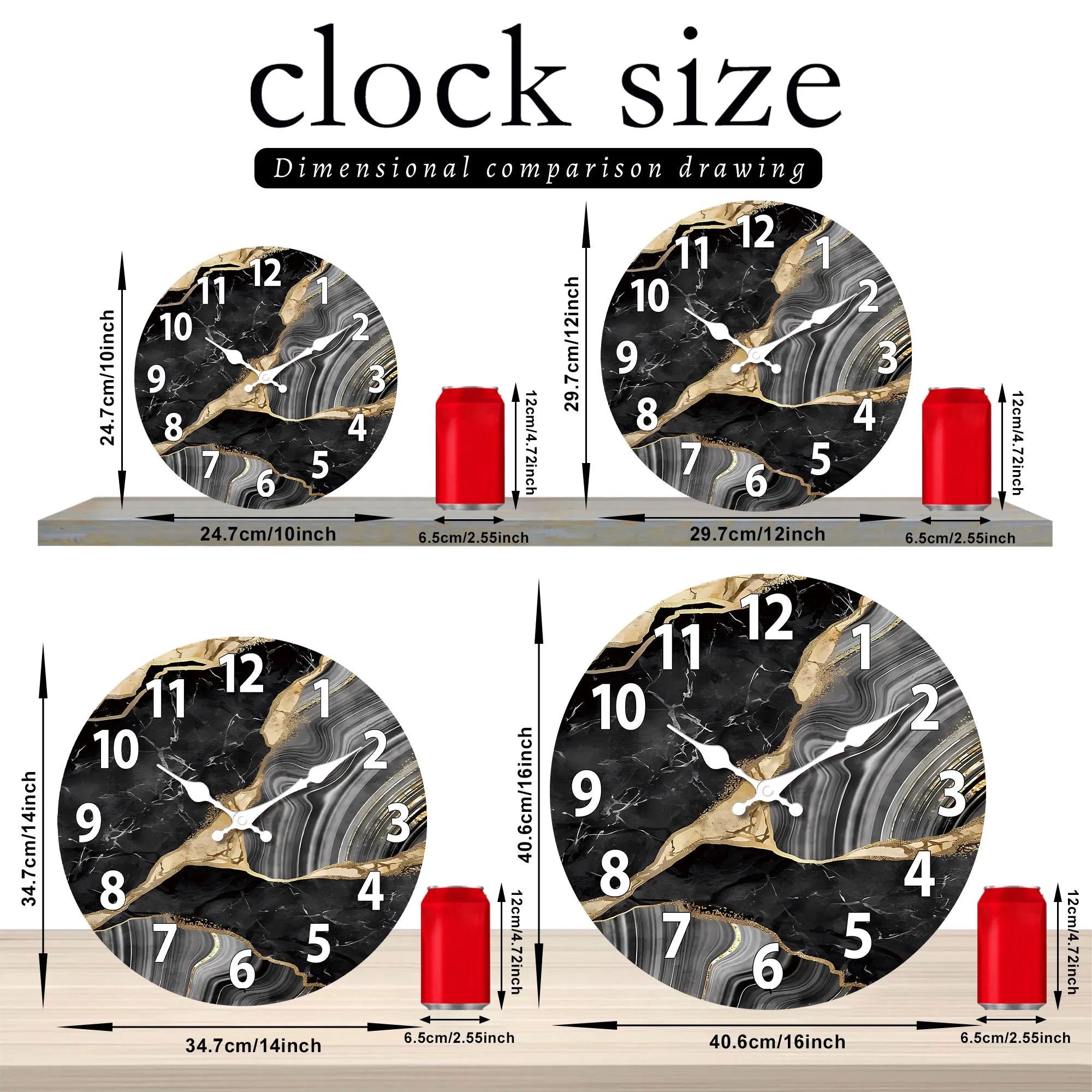MarbellaTime Wall Clock