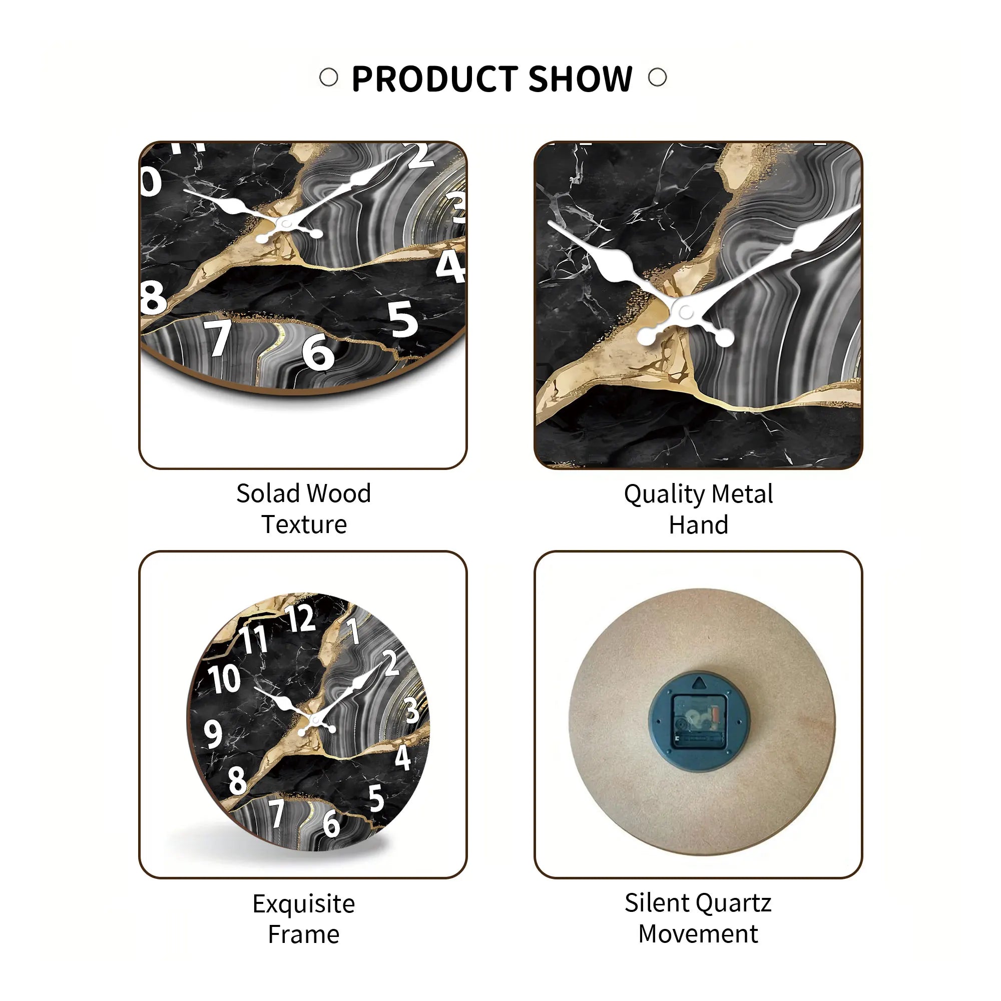 MarbellaTime Wall Clock