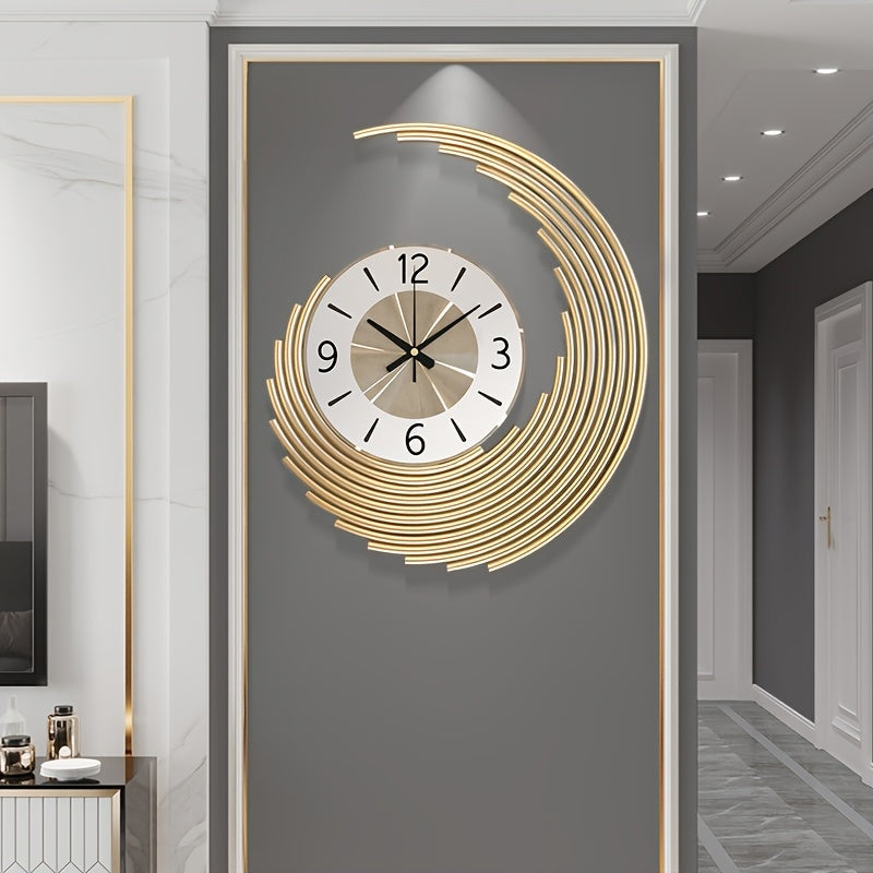 Modern 3D Metal Wall Clock