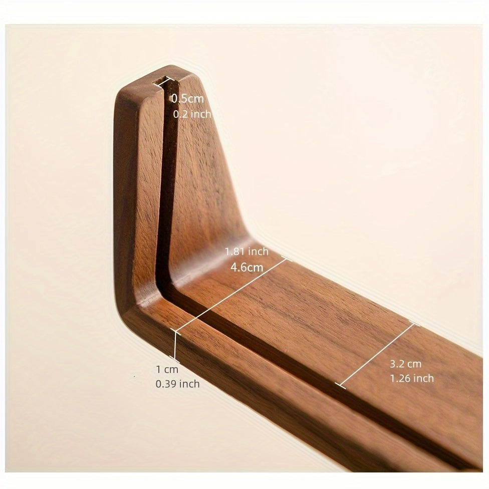 U-Shaped Acrylic & Wood Photo Frame