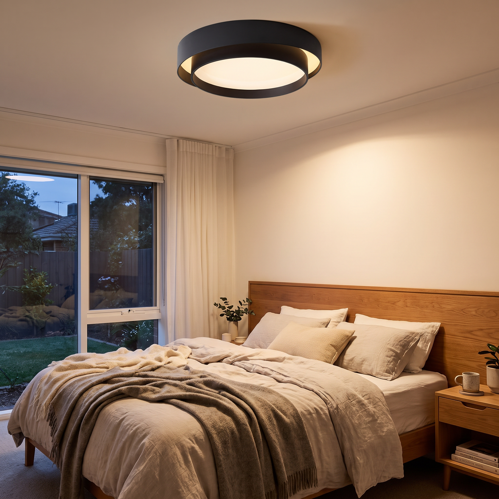 Nordic Round LED Ceiling Light | Modern Minimalist Design