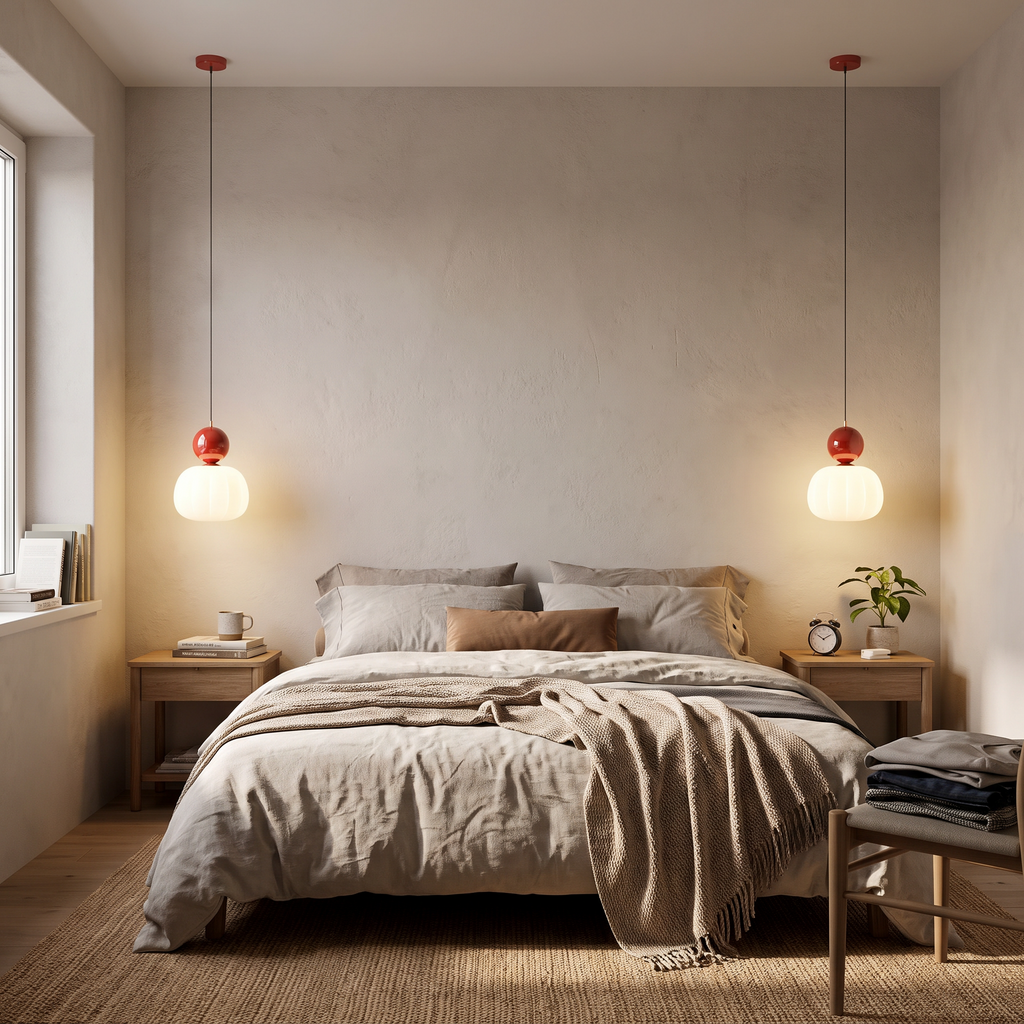 Nordic Pumpkin Pendant Light | Modern LED Ceiling Lamp