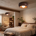 Albanora Ceiling Lamp | Minimalist Modern Wooden LED Fixture